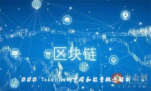 ### Tokenim的宽带和能量概念解析